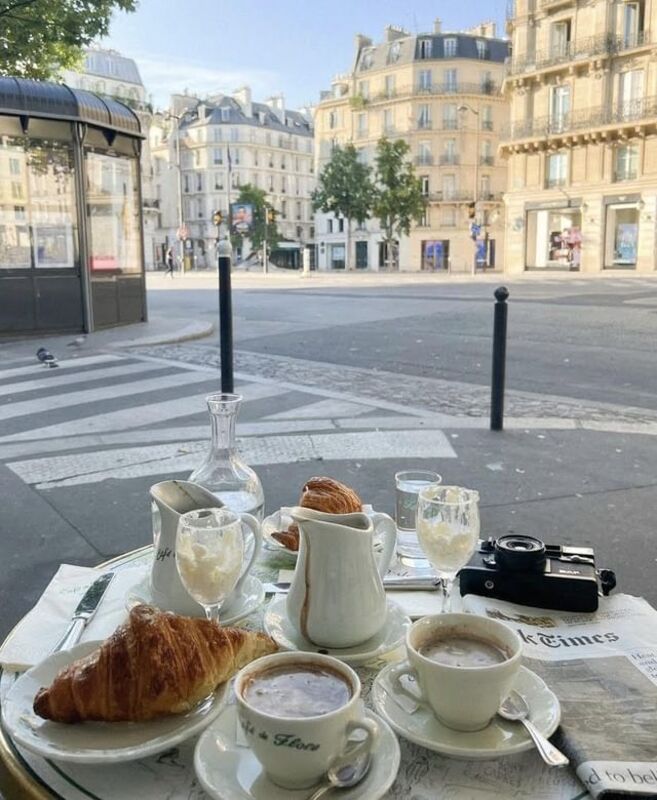 Street view at Café de Flore 