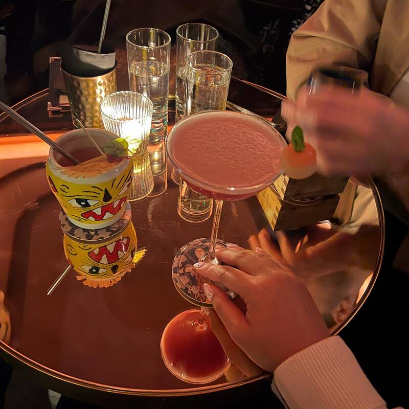 Whimsical cocktails at Nightjar