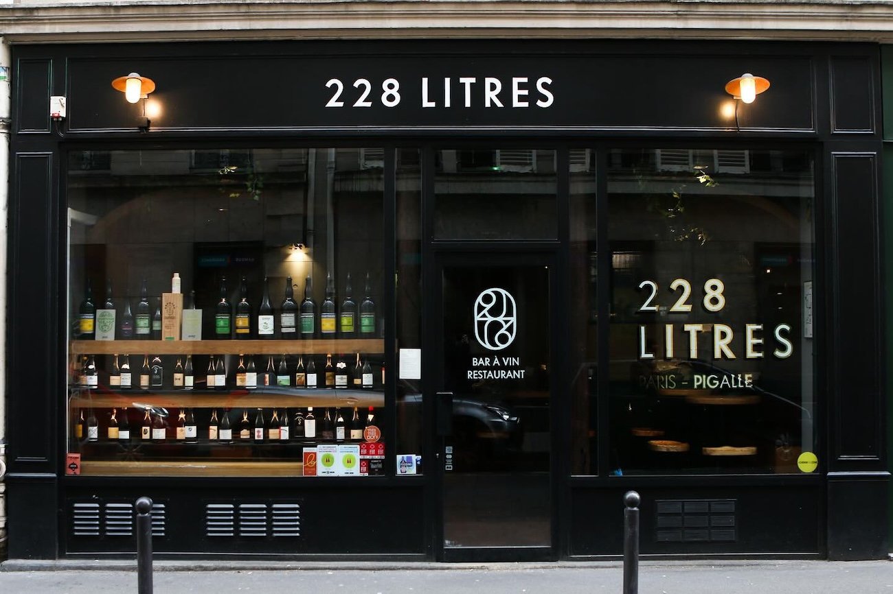 228 litres 