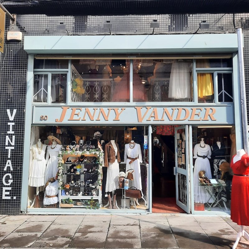 Jenny Vander VINTAGE SHOPS IN DUBLIN