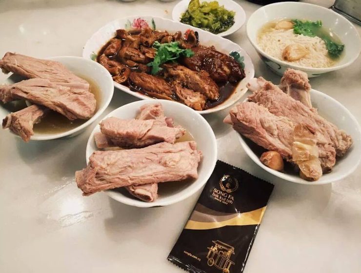 BEST PLACES TO EAT IN SINGAPORE Song Fa Bak Kut Teh 松發肉骨茶