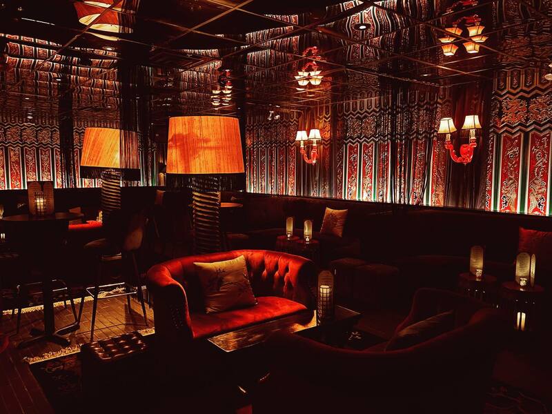 Interior of Coby Club 
