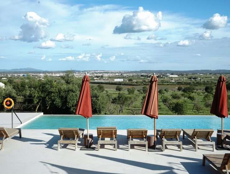 Infinity pool views