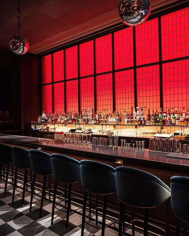 The bar at Paradise Club NYC