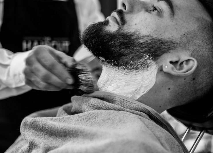 Beard straightener