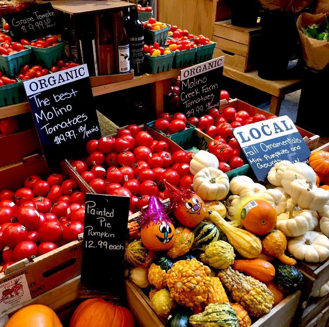 Local produce at Grand Central Market
