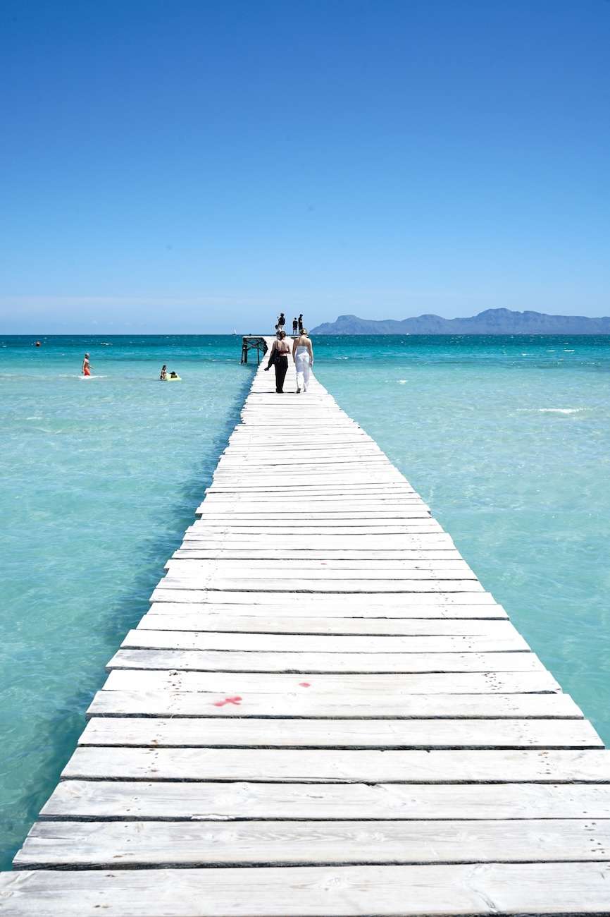 Alcudia boardwalk