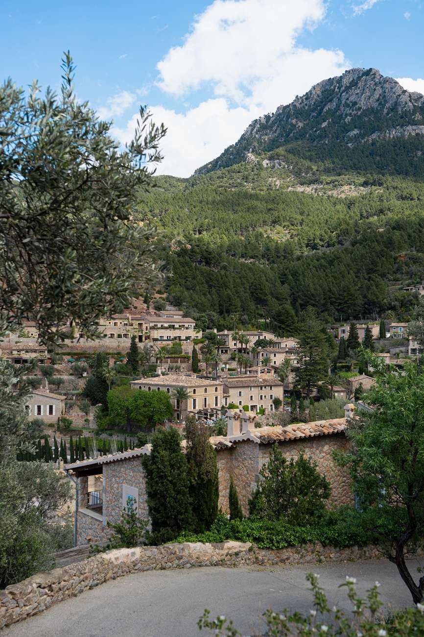Deia mountain town