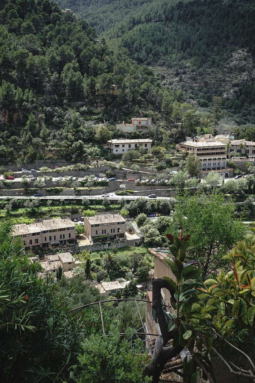 Deia mountain views