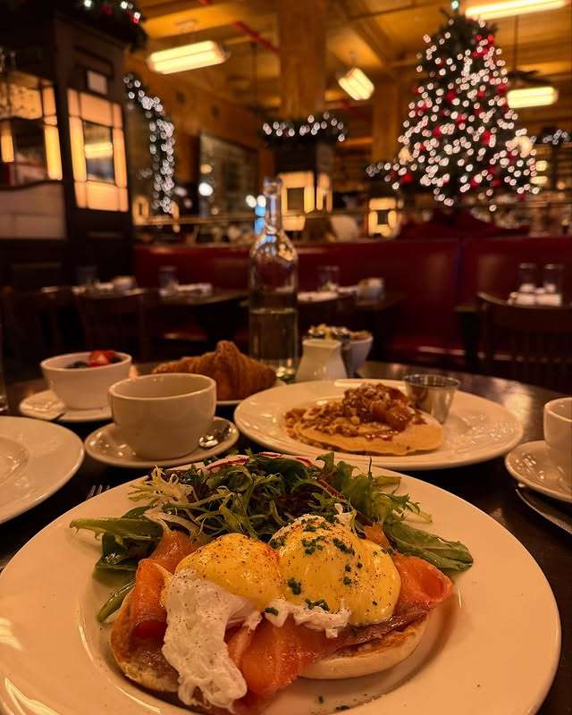 Christmas breakfast at Balthazar