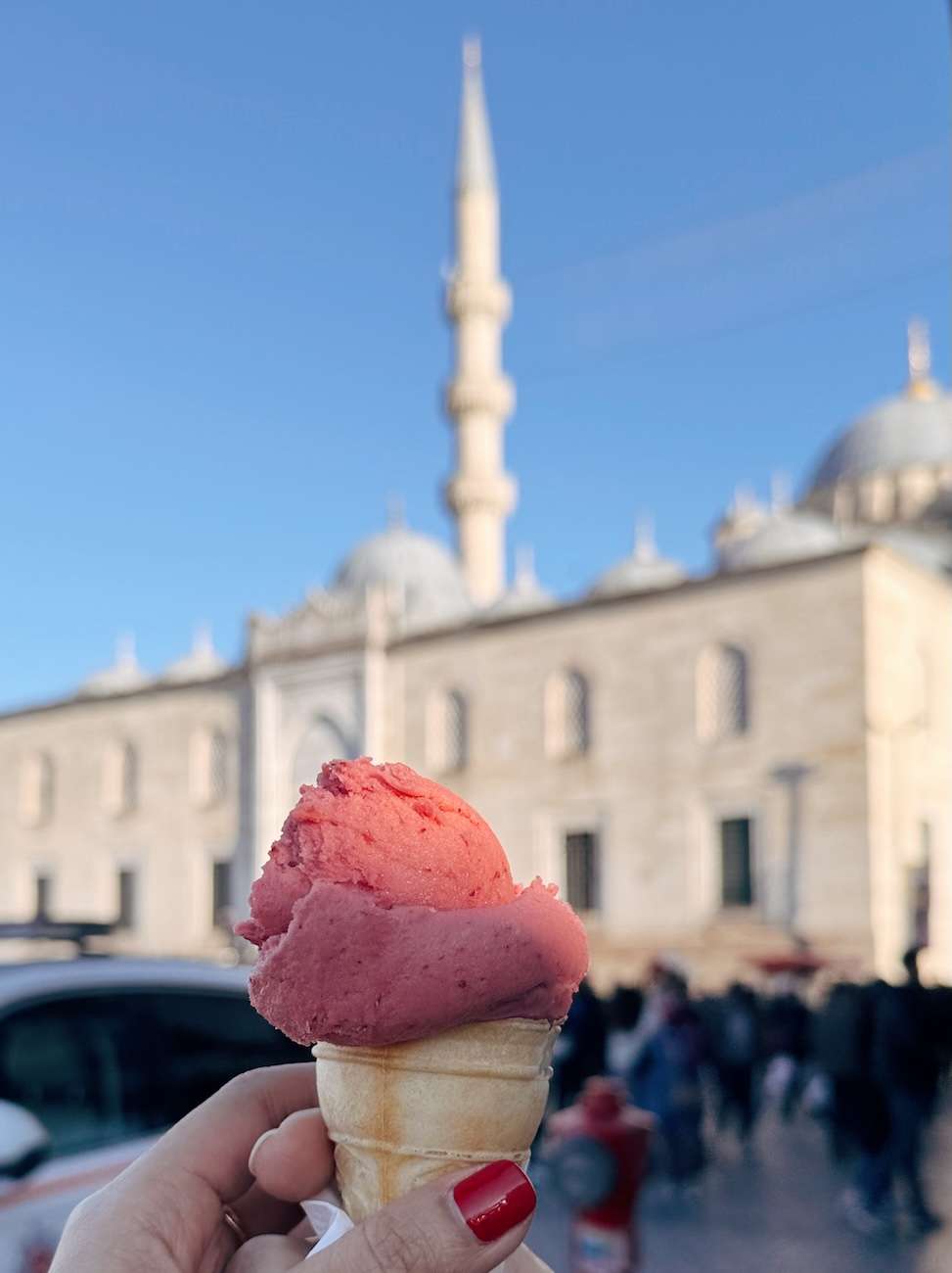 Turkish ice cream