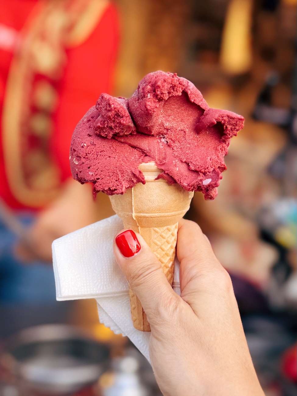 Turkish ice cream