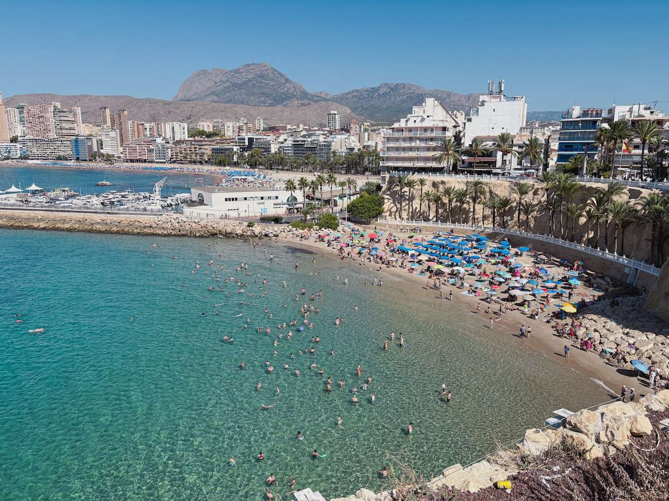 Cala Mal Pas beach BENIDORM SPAIN