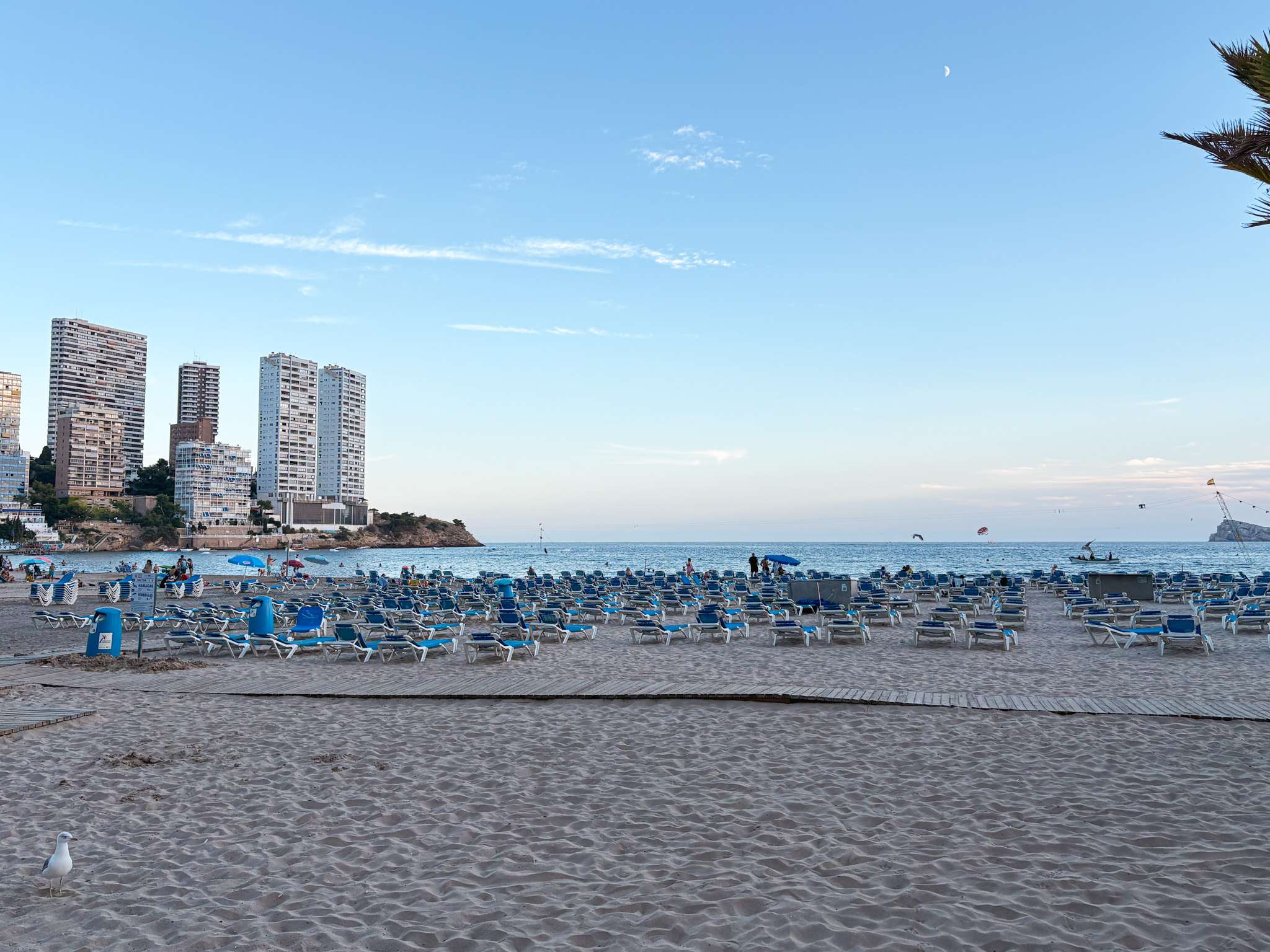 Playa de Levante sunset
