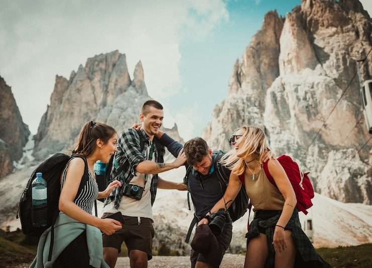Traveling with friends